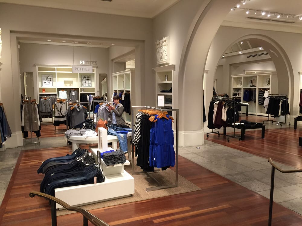 Today, a retail interior where the theater once was