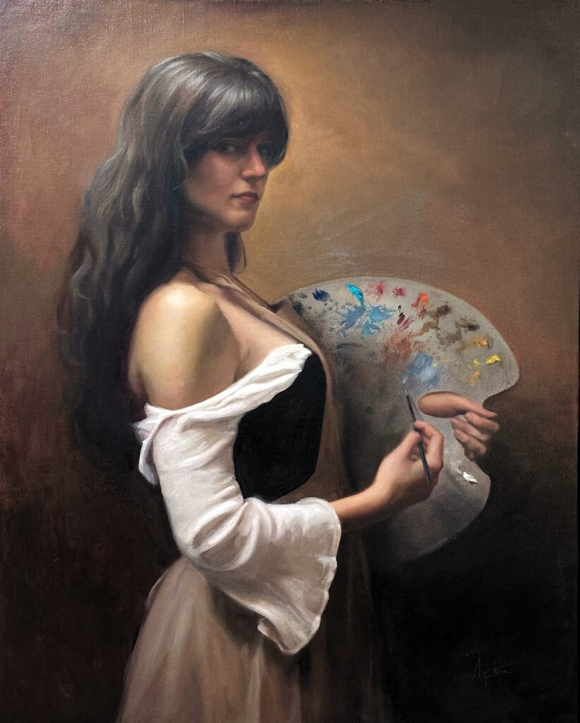 Self-portrait by Agustina Forest